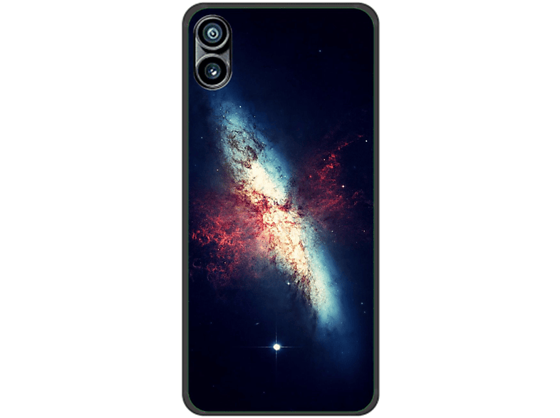 KÖNIG DESIGN Case, Backcover, Galaxie Nothing, 1, Phone