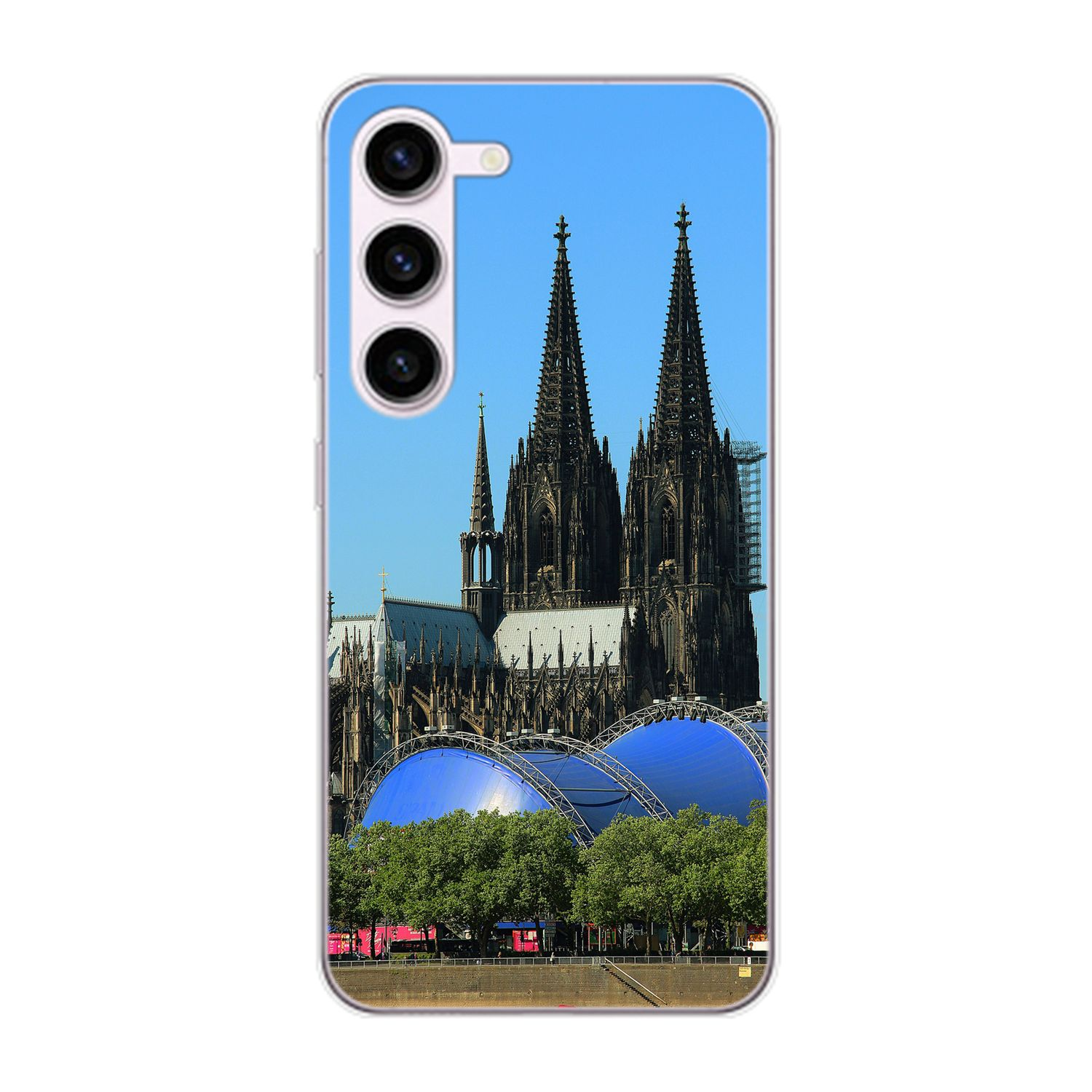 Dom Case, DESIGN KÖNIG Samsung, Backcover, S23, Kölner Galaxy