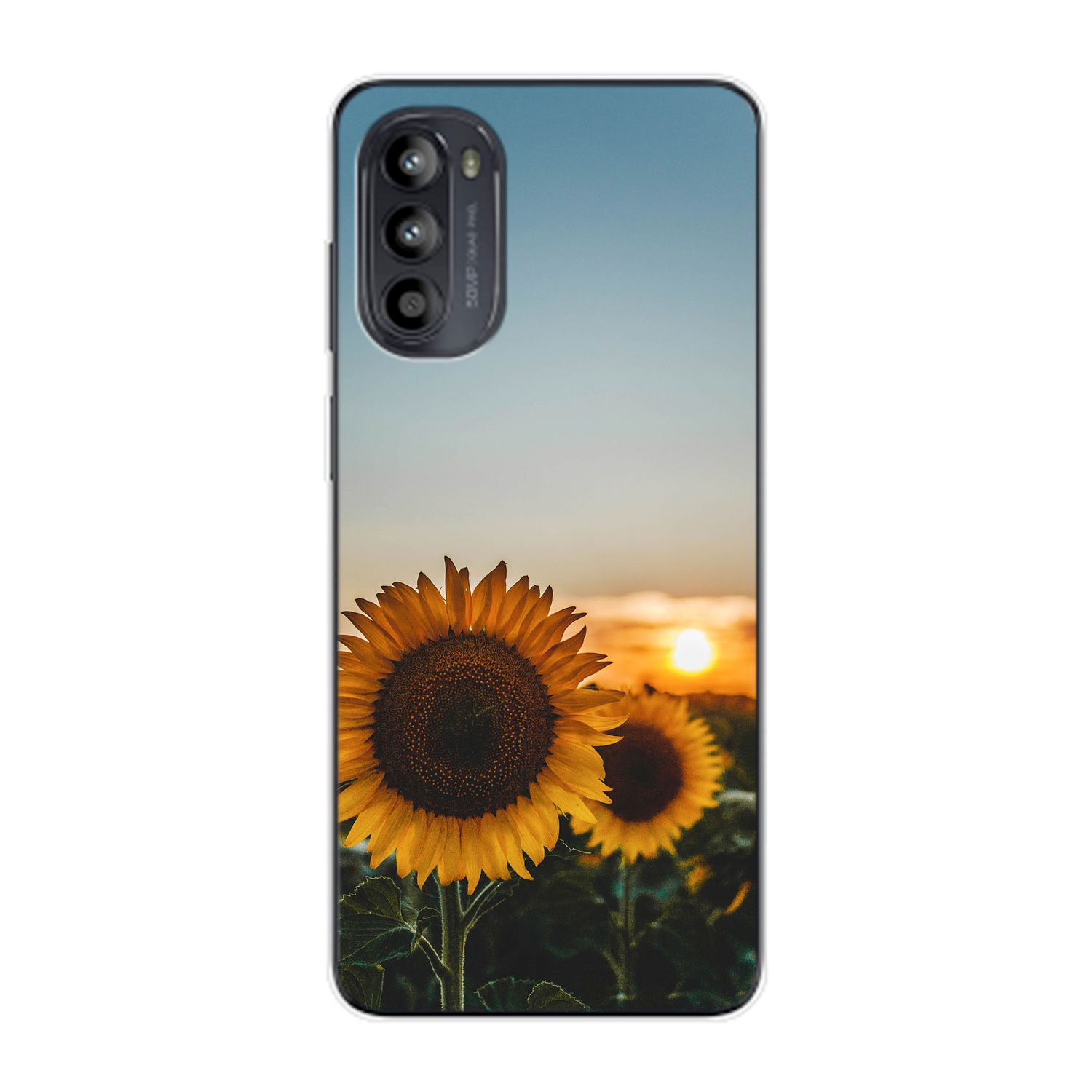 Sonnenblumen DESIGN Motorola, Backcover, Moto Case, KÖNIG G62,