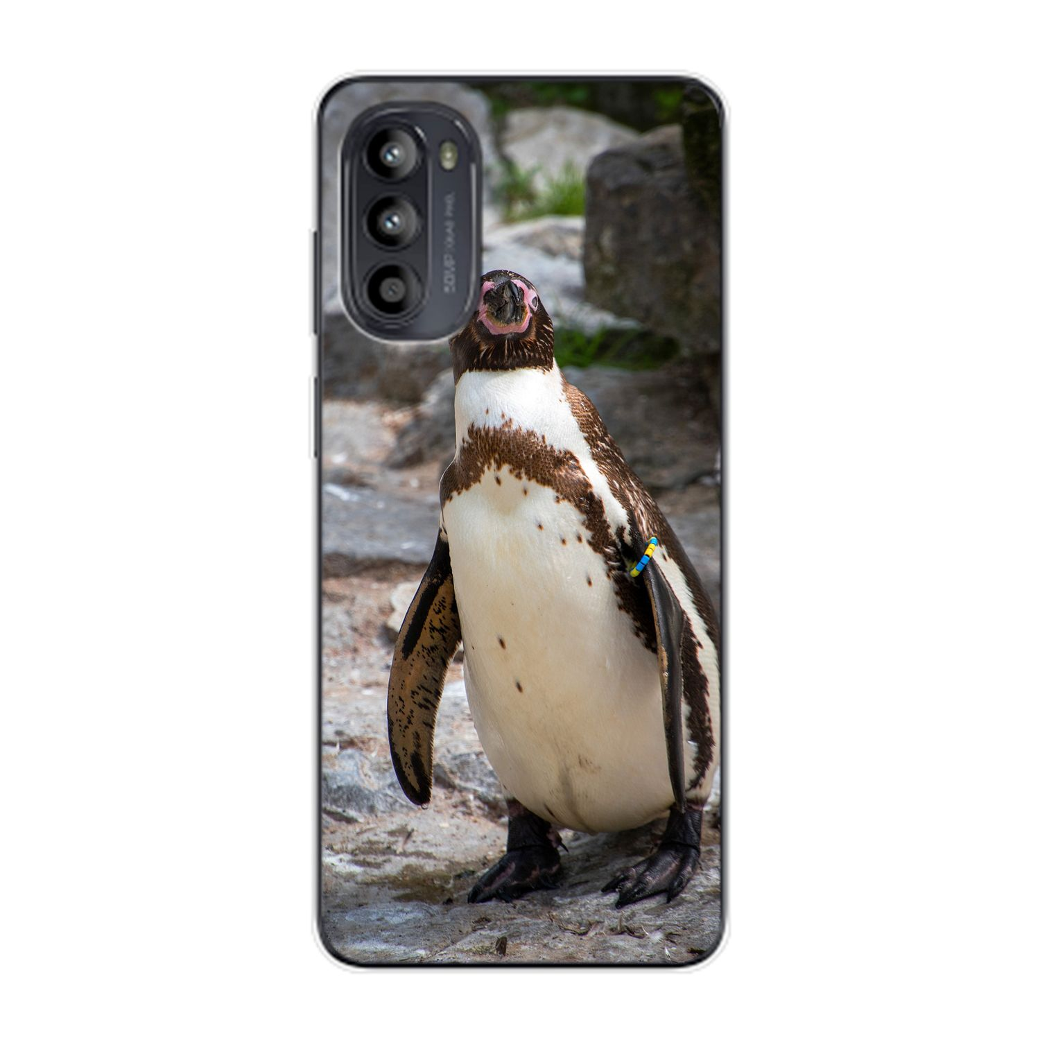 KÖNIG DESIGN Case, G62, Pinguin Motorola, Moto Backcover