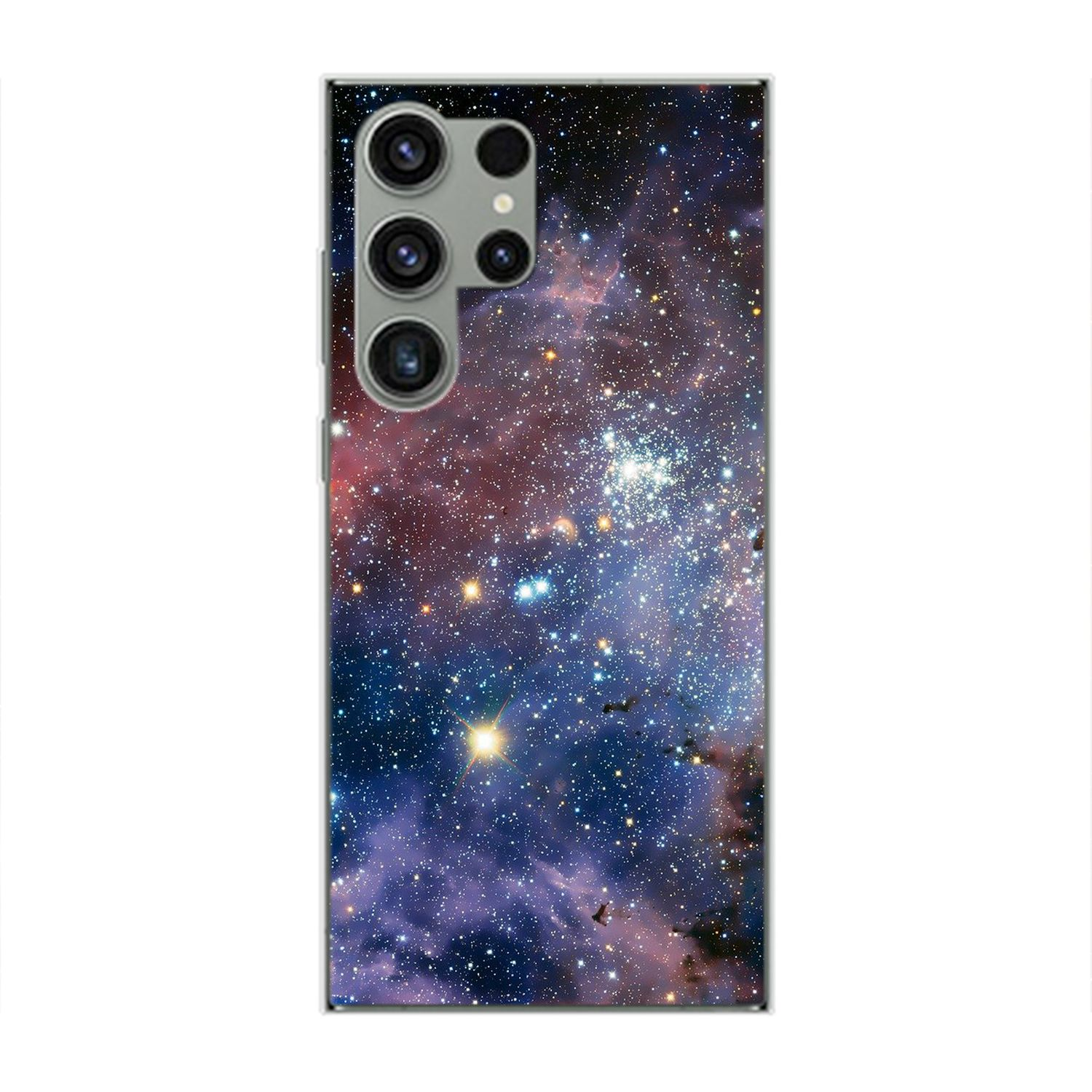 KÖNIG DESIGN Case, Galaxy Ultra, S23 Universum Samsung, Backcover