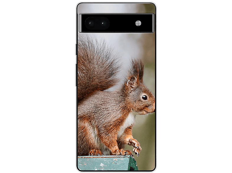 KÖNIG Backcover, Eichhörnchen DESIGN Case, Google, Pixel 6A,