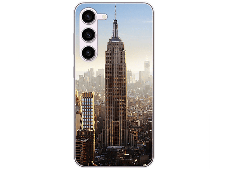 KÖNIG DESIGN Case, Backcover, Samsung, Galaxy S23 Plus, Empire State Building