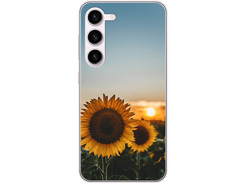 Sonnenblumen Galaxy S23 DESIGN KÖNIG Case, Backcover, Plus, Samsung,