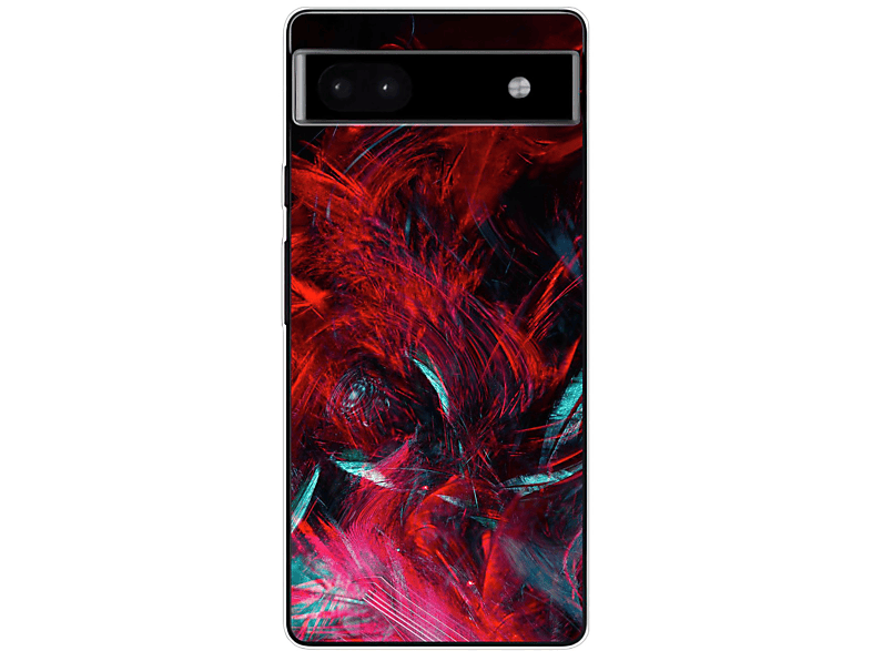 Abstrakt KÖNIG 6A, Google, Pixel Backcover, Case, DESIGN