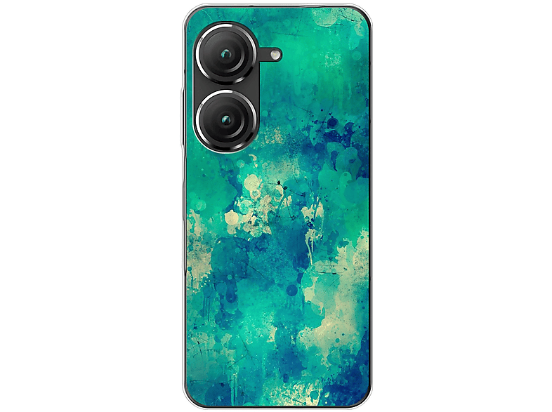 Aquarell 9, Zenfone Backcover, Case, KÖNIG DESIGN Asus,