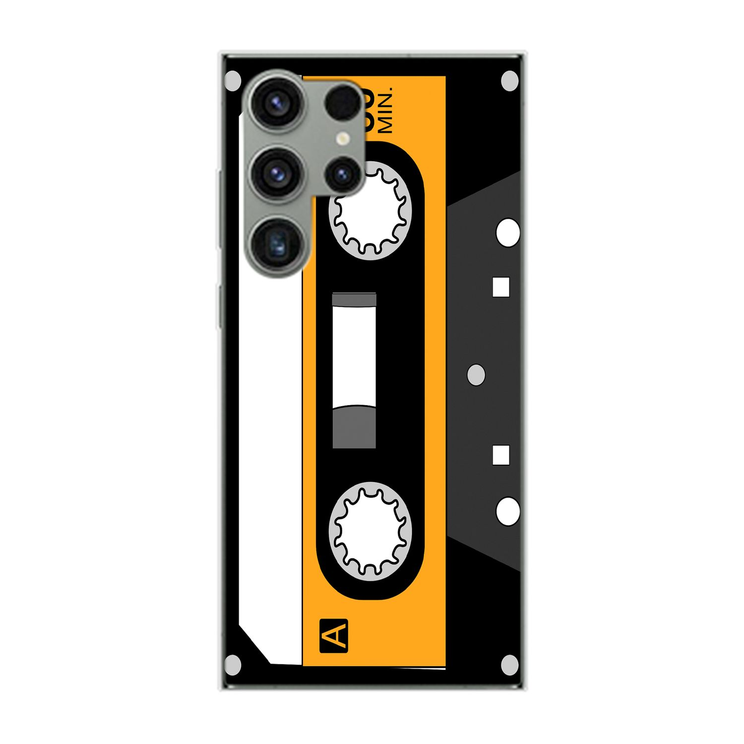 DESIGN Backcover, Kassette S23 Samsung, Case, Ultra, Retro KÖNIG Galaxy