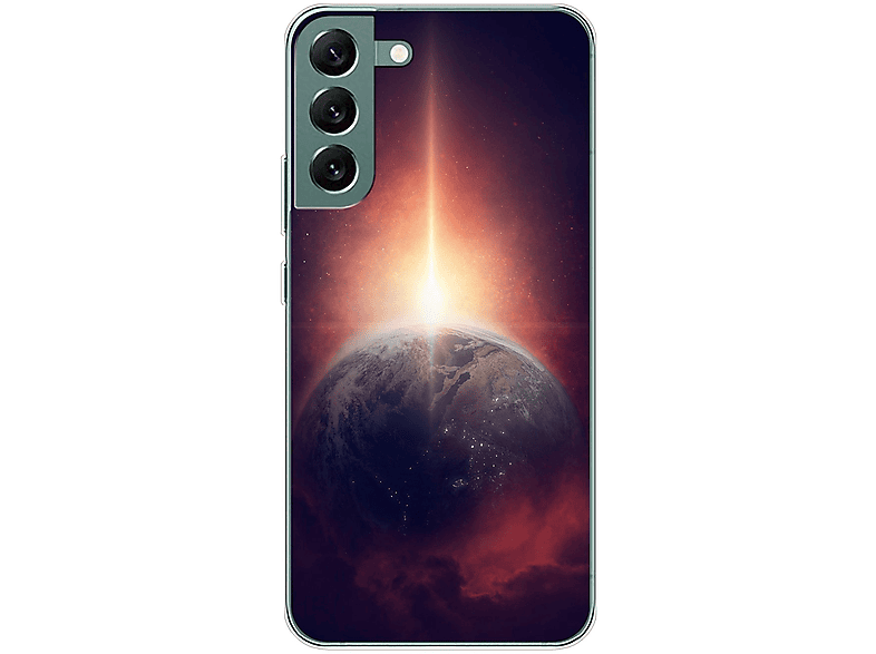 KÖNIG DESIGN Plus Case, S22 Samsung, 5G, Galaxy Backcover, Unsere Erde