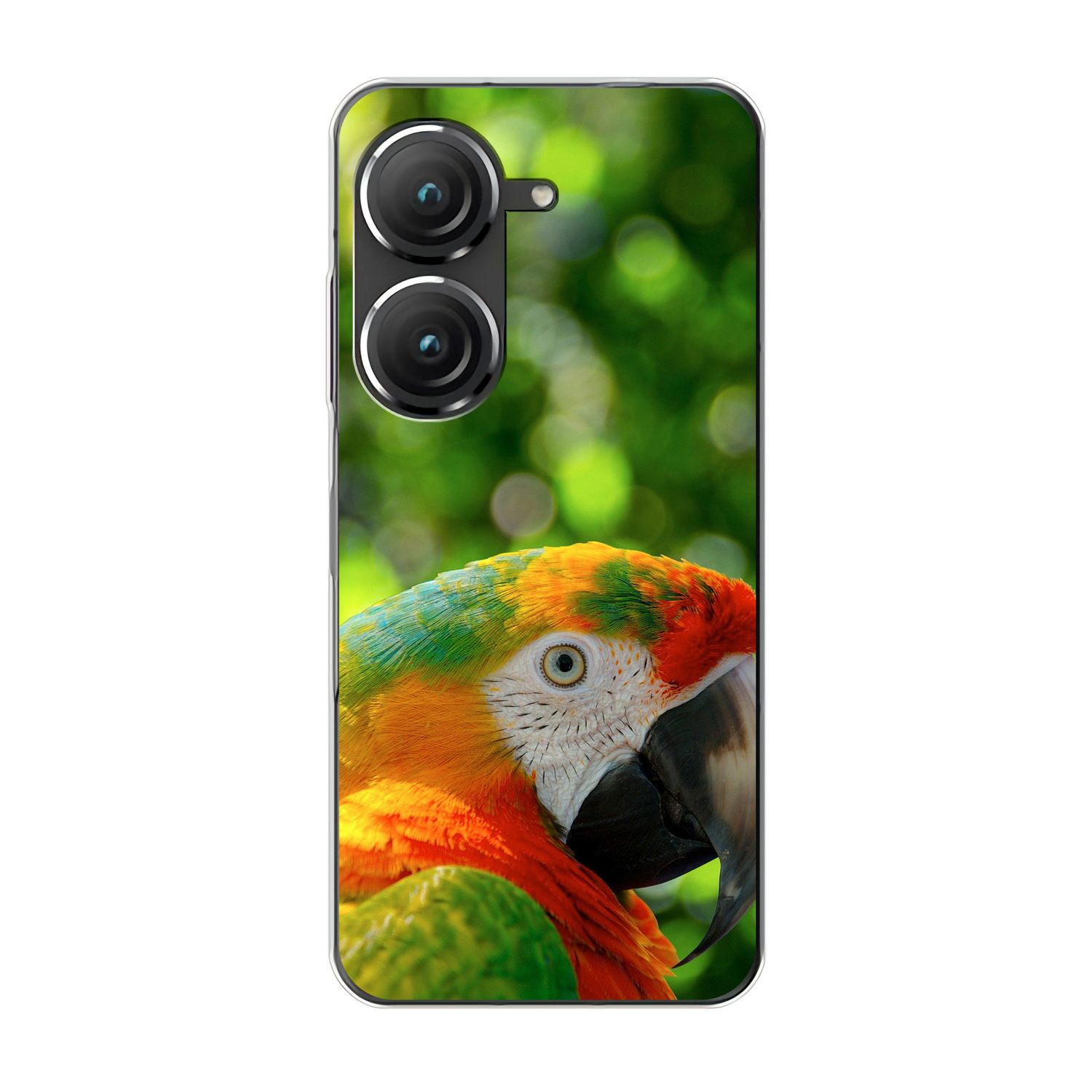 KÖNIG DESIGN Case, Zenfone Papagei Backcover, Asus, 9