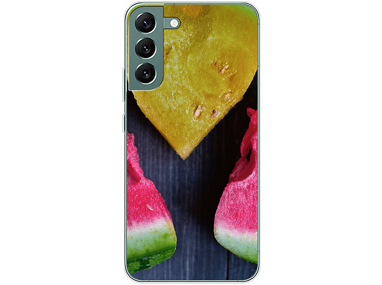 DESIGN Backcover, Plus Galaxy Samsung, S22 KÖNIG 5G, Case, Wassermelone