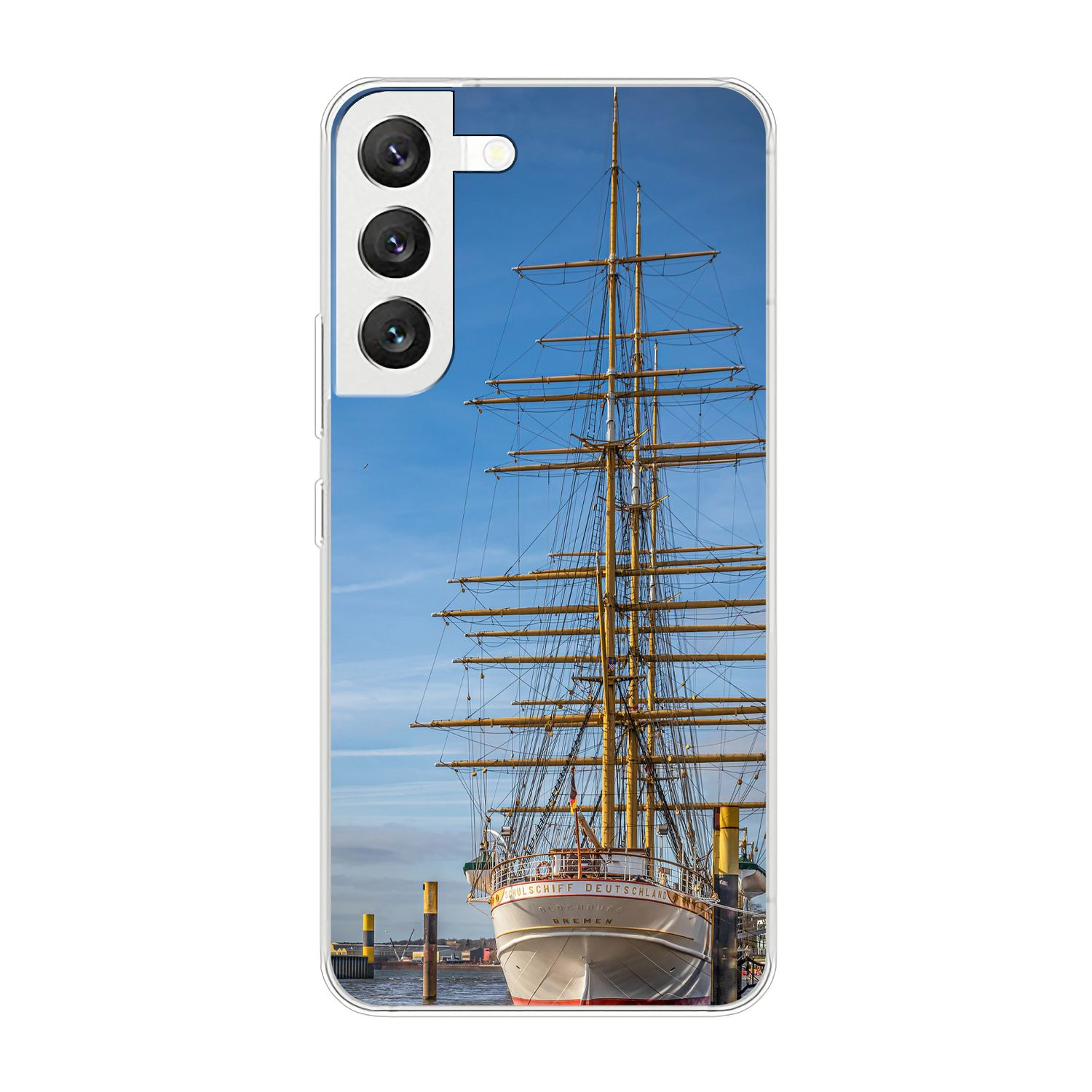 KÖNIG DESIGN Case, Samsung, Segelboot 5G, Galaxy S22 Backcover