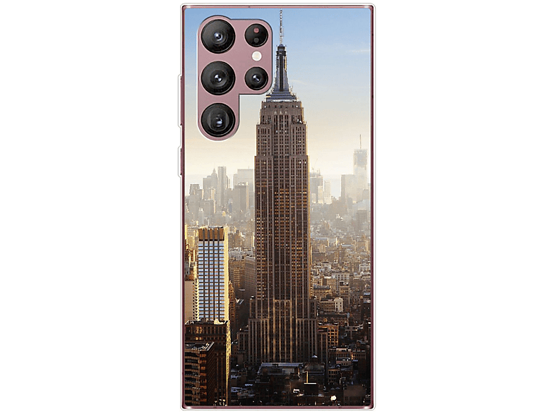 KÖNIG DESIGN Case, Backcover, Samsung, Galaxy S22 Ultra 5G, Empire State Building