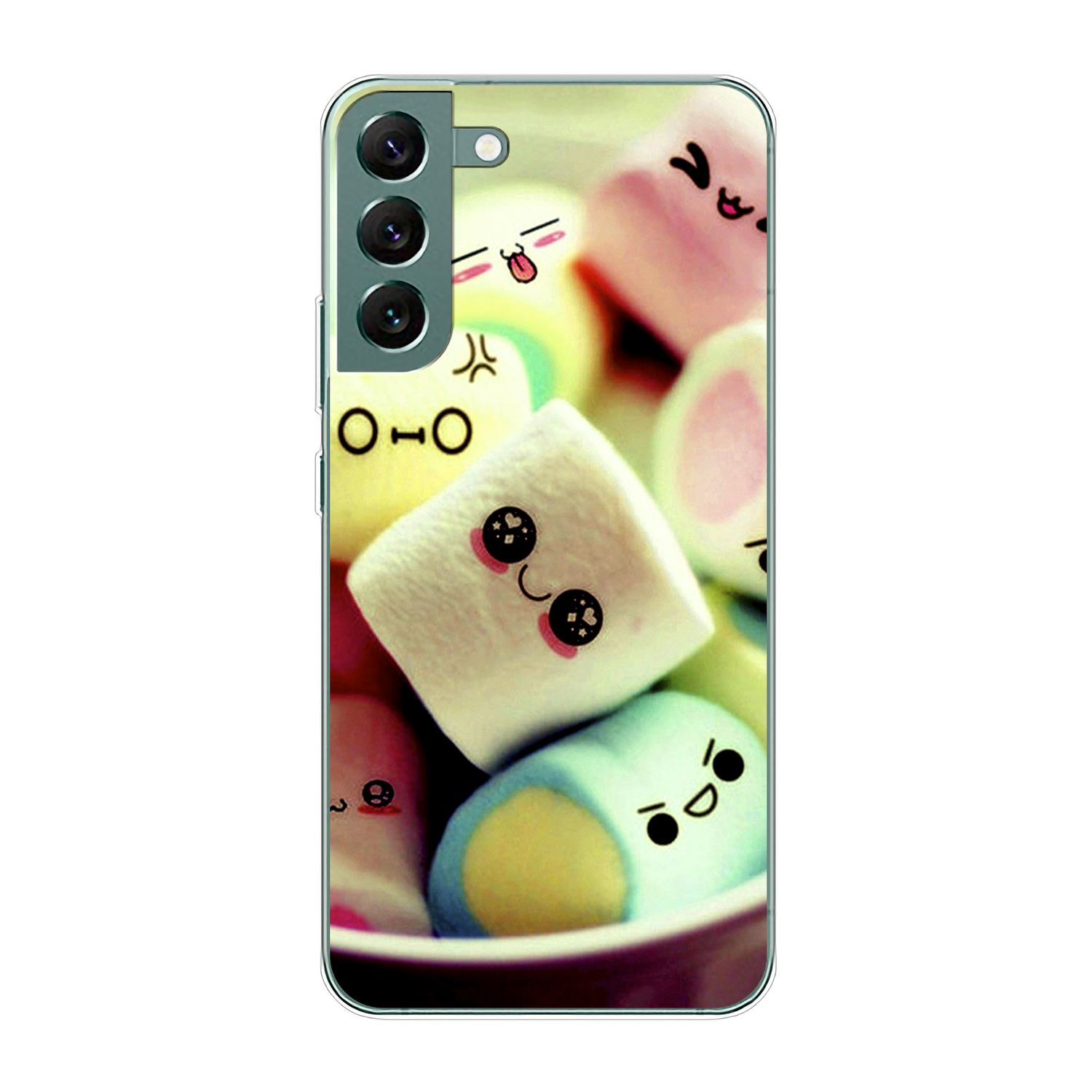 S22 Case, Marshmallows Plus DESIGN KÖNIG 5G, Samsung, Backcover, Galaxy
