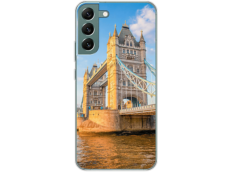KÖNIG DESIGN Case, Backcover, Samsung, Galaxy S22 Plus 5G, Tower Bridge
