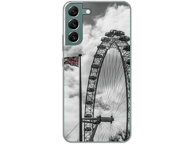 London Galaxy 5G, Backcover, Samsung, KÖNIG S22 Riesenrad Case, Plus DESIGN