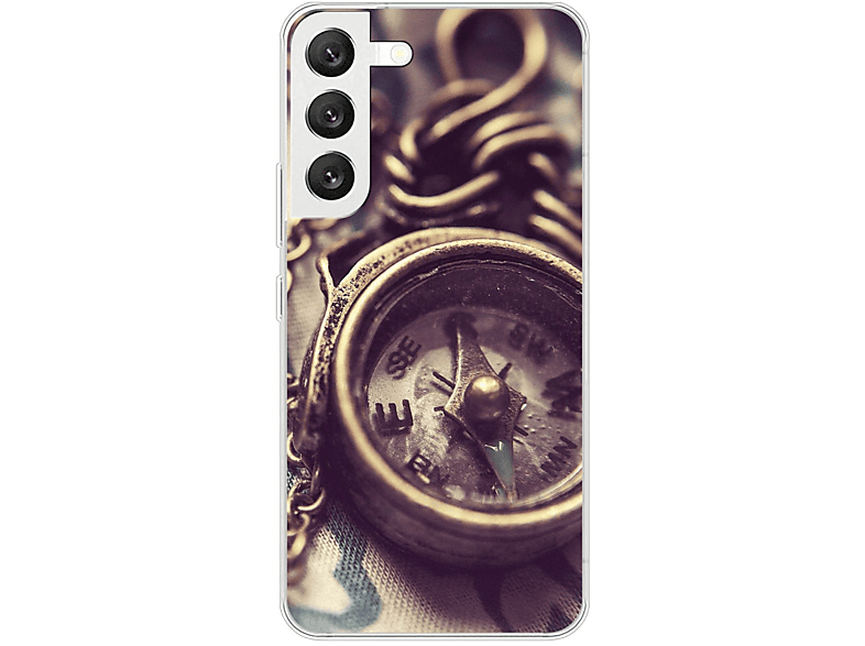 KÖNIG DESIGN Case, Backcover, Samsung, Galaxy S22 5G, Kompass | Backcover