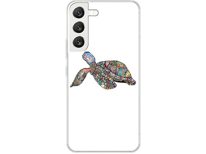 KÖNIG DESIGN Case, Backcover, Samsung, Galaxy S22 5G, Schildkröte