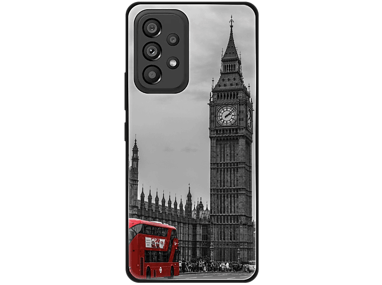 KÖNIG DESIGN Case, Backcover, Samsung, Galaxy A53 5G, Big Ben