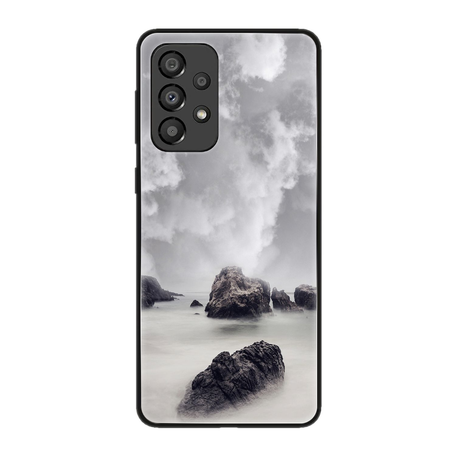 Felsen Wolken Samsung, Backcover, KÖNIG Case, A33 DESIGN 5G, Galaxy
