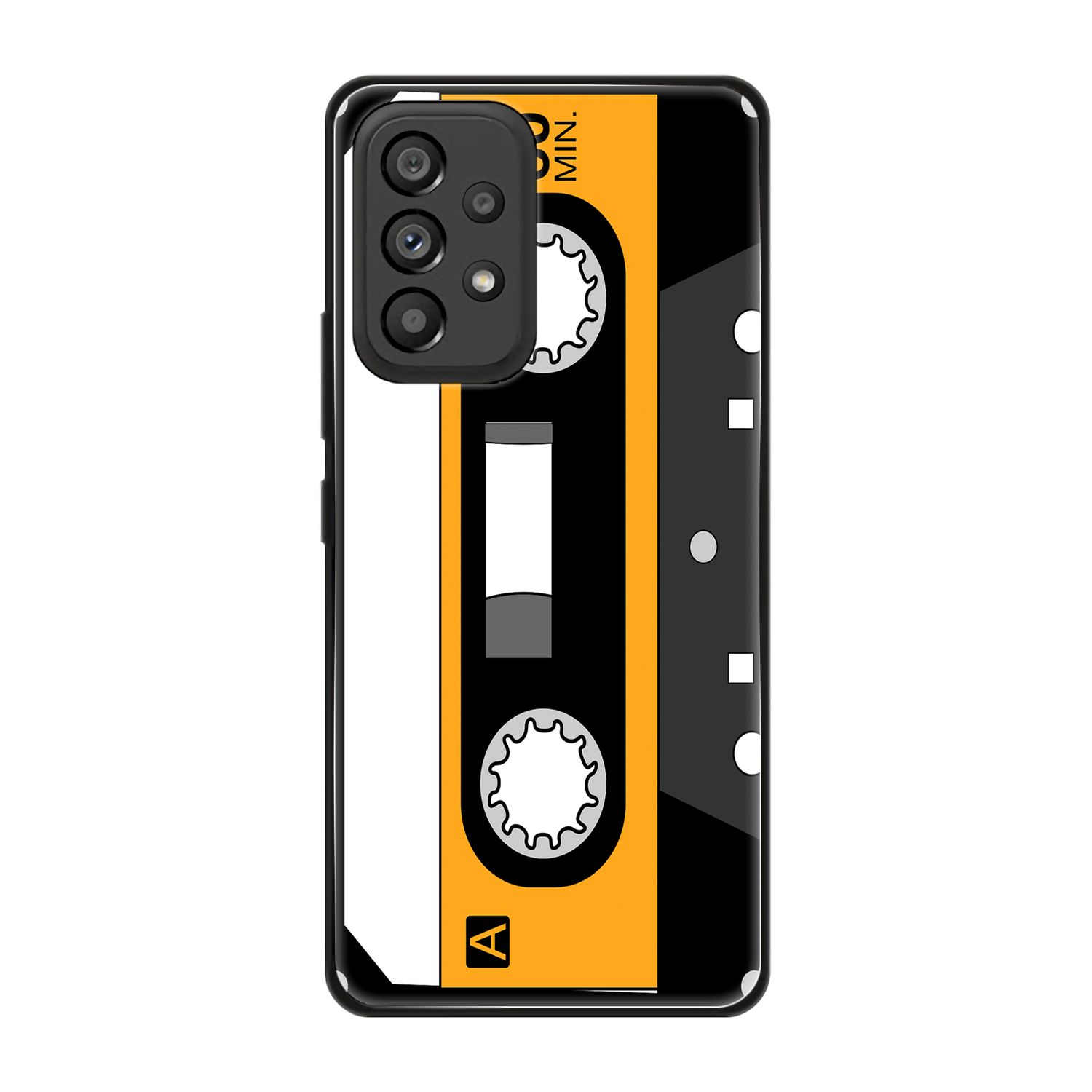 Retro DESIGN Backcover, 5G, A53 Kassette Samsung, Galaxy Case, KÖNIG