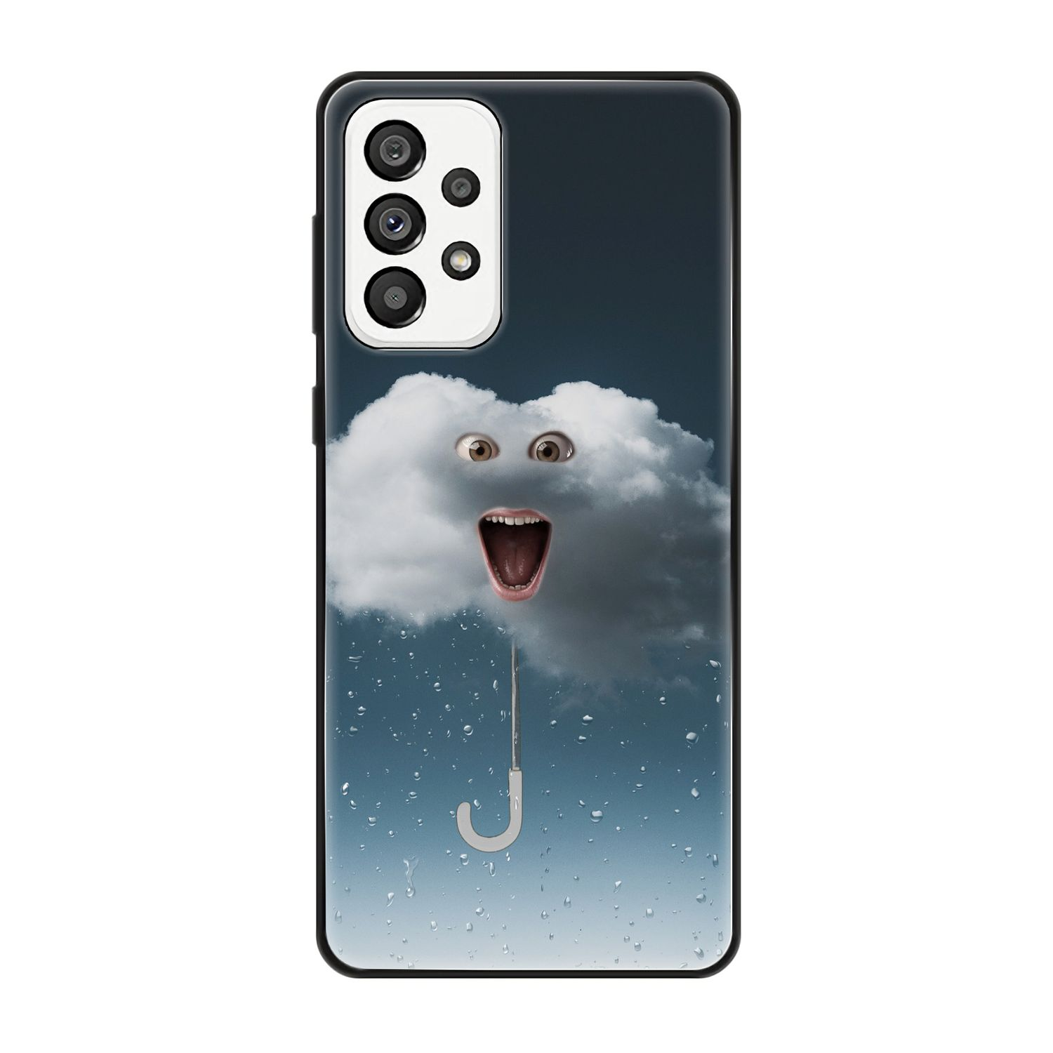 Backcover, KÖNIG A73 Regenwolke DESIGN Samsung, Case, Galaxy 5G,