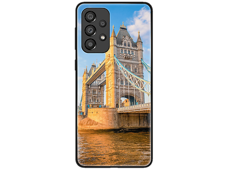 KÖNIG DESIGN Case, Backcover, Samsung, Galaxy A33 5G, Tower Bridge