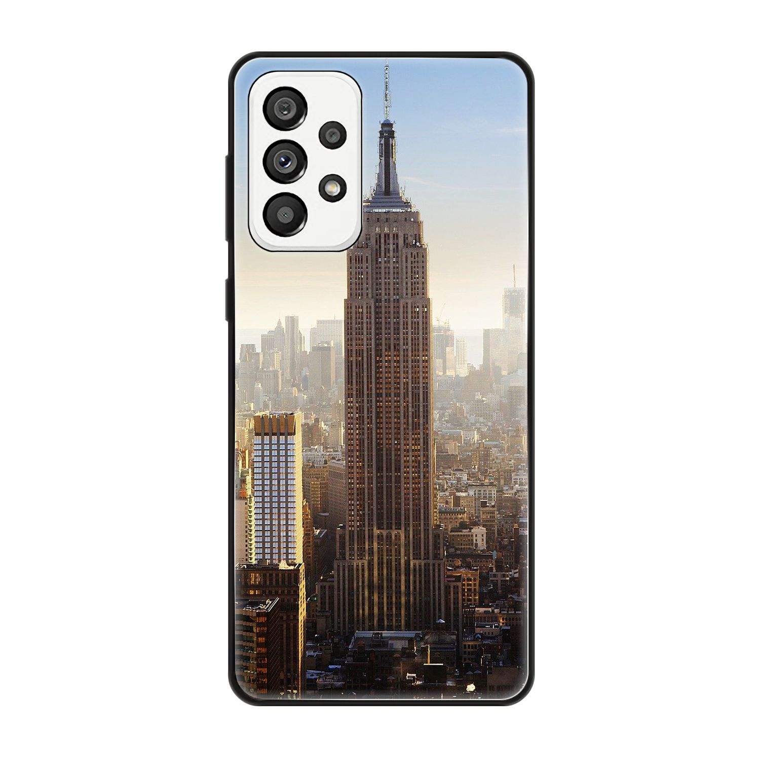 KÖNIG DESIGN Case, Backcover, Samsung, State Building Empire 5G, Galaxy A73