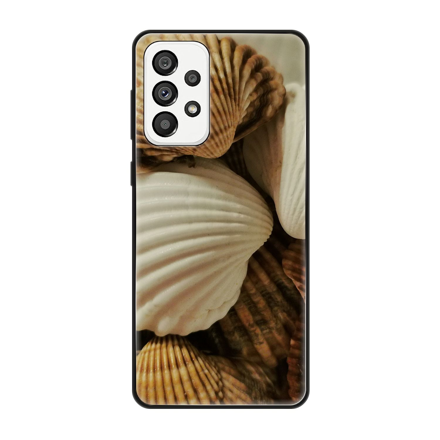 KÖNIG DESIGN Muscheln Backcover, 5G, A73 Samsung, Galaxy Case