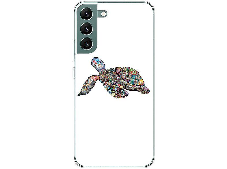 KÖNIG DESIGN Case, Backcover, Samsung, Galaxy S22 Plus 5G, Schildkröte