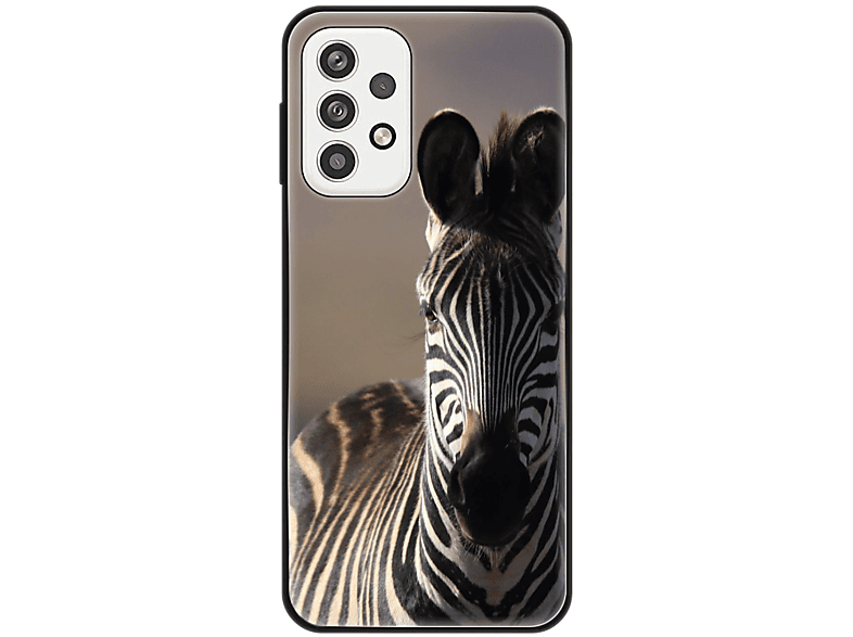 KÖNIG DESIGN Case, Backcover, Samsung, Galaxy A23, Zebra