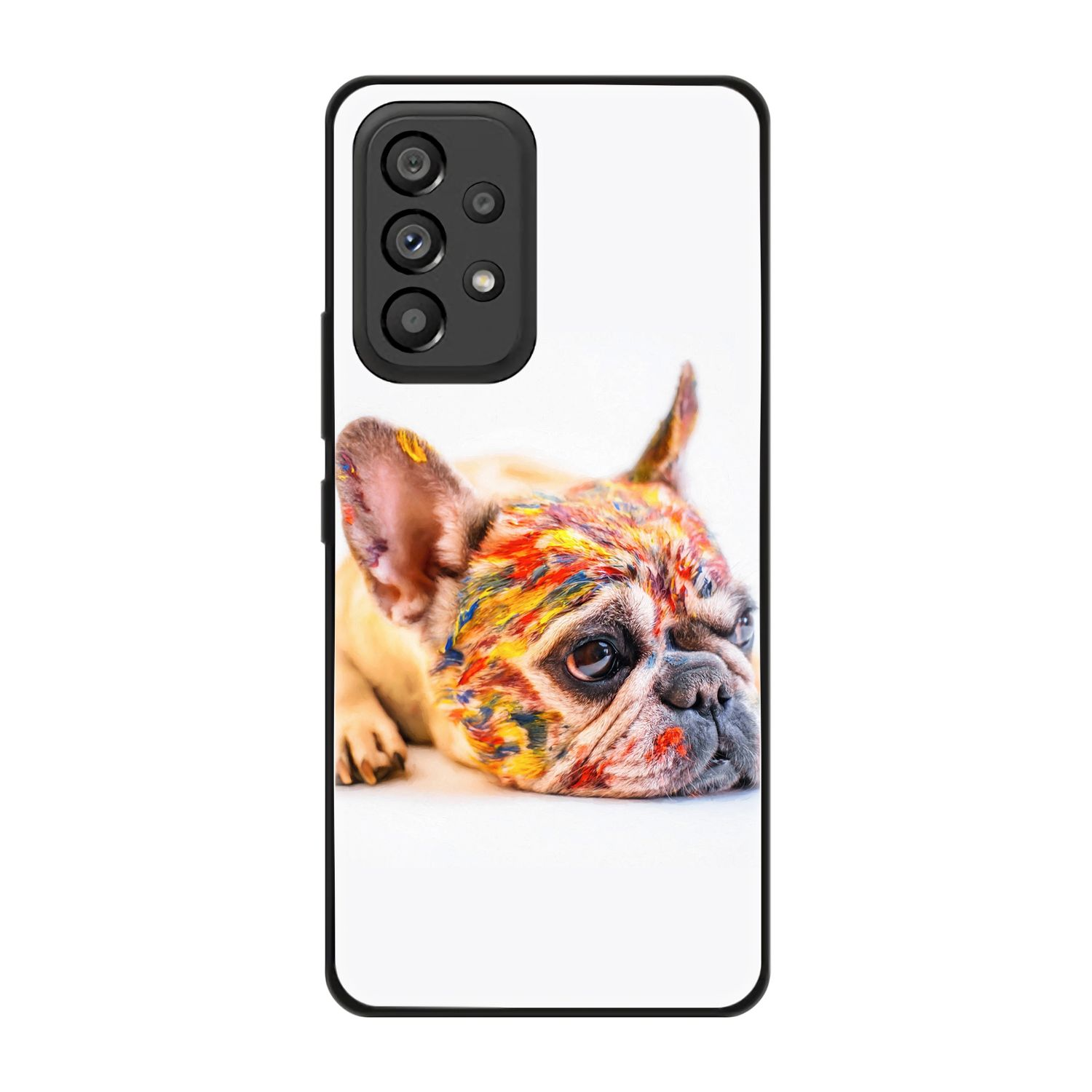 DESIGN Samsung, Galaxy A53 Bulldogge Case, 5G, Backcover, KÖNIG Bunt