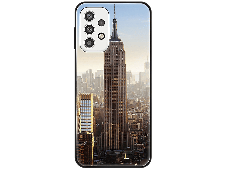 KÖNIG DESIGN Case, Backcover, Samsung, Galaxy A23, Empire State Building