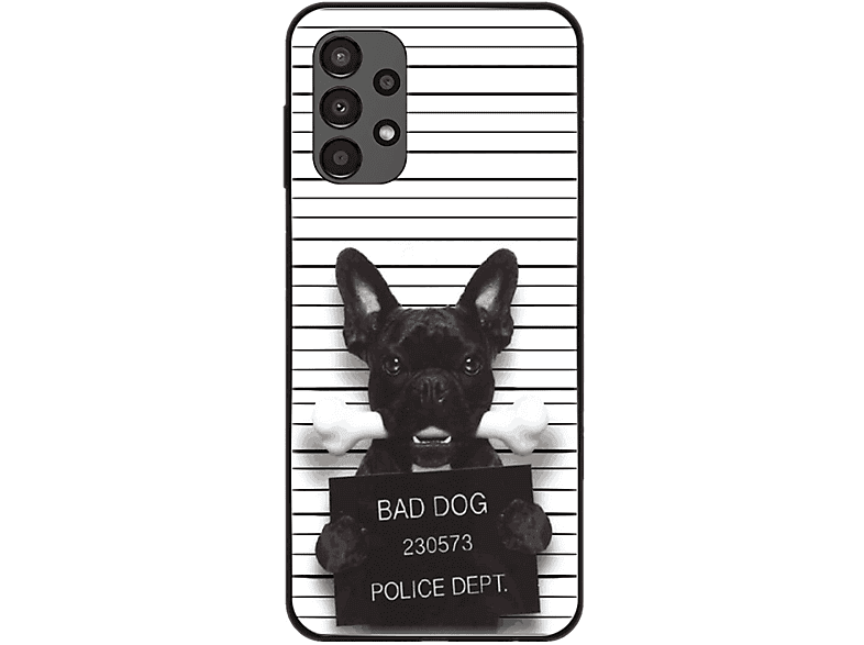 A13 Dog 4G, Case, Bulldogge Samsung, KÖNIG Galaxy DESIGN Backcover, Bad
