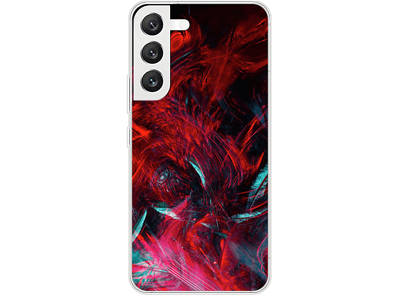 Abstrakt Case, Samsung, KÖNIG Galaxy S22 DESIGN Backcover, 5G,