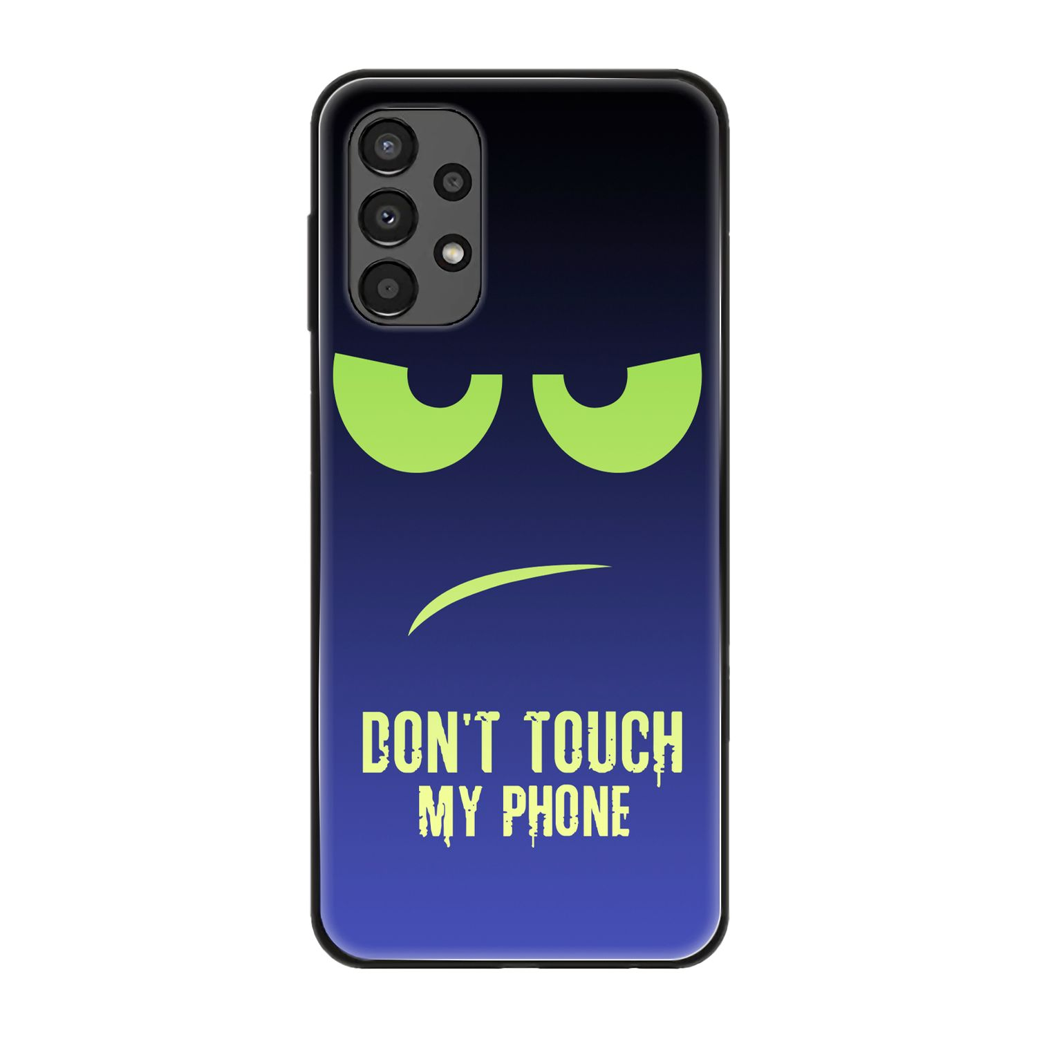 KÖNIG DESIGN Case, Backcover, Samsung, Dont 4G, A13 Grün Galaxy Phone Blau Touch My