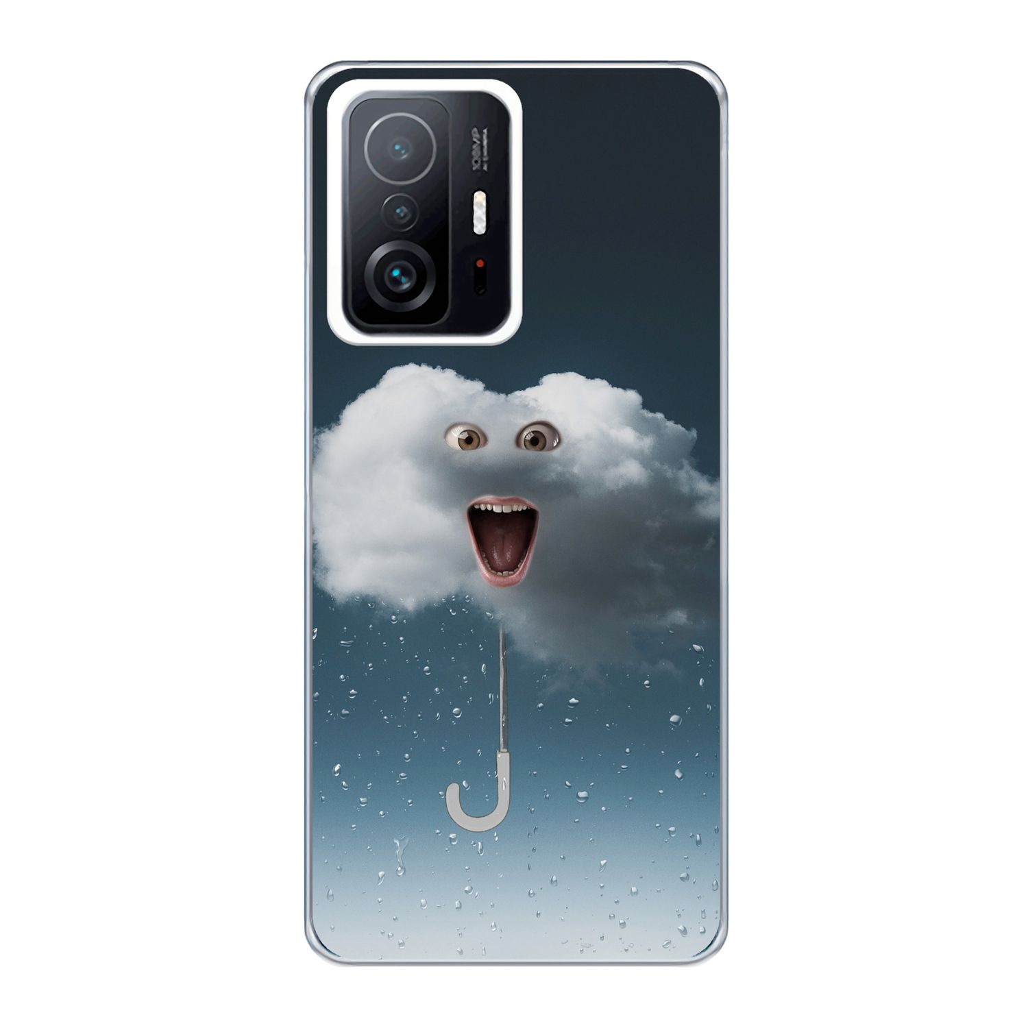 KÖNIG DESIGN / Xiaomi, Pro, 11T 11T Regenwolke Case, Mi Backcover