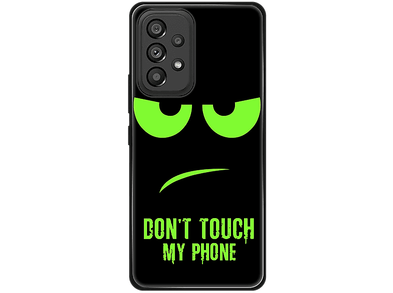 KÖNIG DESIGN Case, Backcover, Touch A53 Dont Phone Galaxy Grün My Samsung, 5G