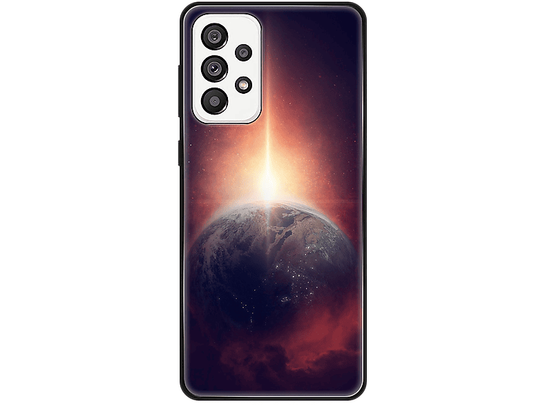 A73 KÖNIG Case, Backcover, Galaxy 5G, Erde DESIGN Unsere Samsung,