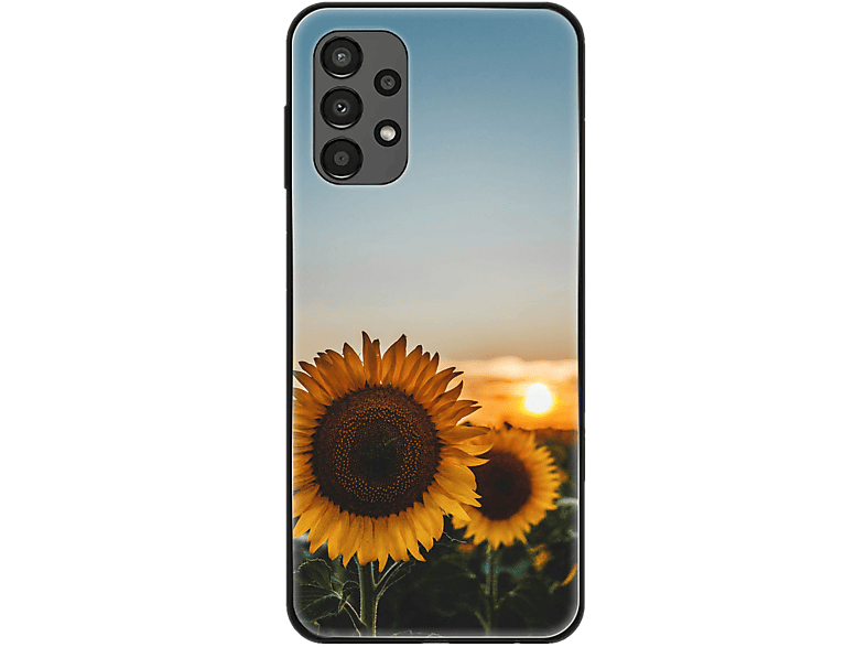 KÖNIG DESIGN Case, Backcover, Samsung, Galaxy Sonnenblumen A13 4G