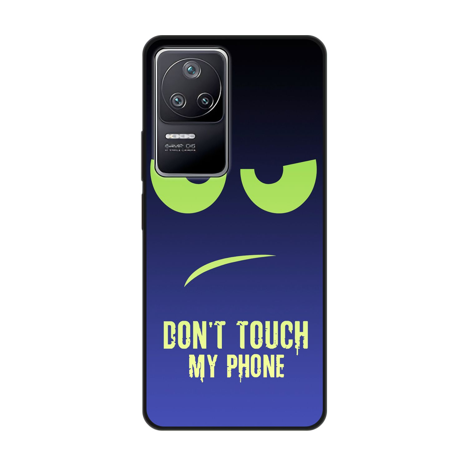 Blau Grün F4, Poco Backcover, Phone Touch KÖNIG Case, Dont My Xiaomi, DESIGN