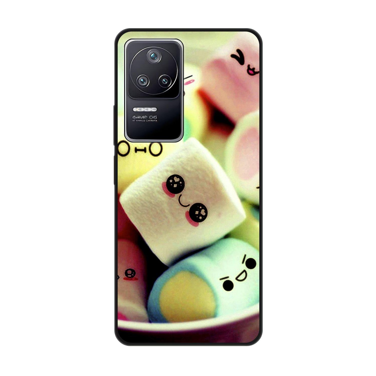 DESIGN Marshmallows Poco F4, KÖNIG Case, Xiaomi, Backcover,