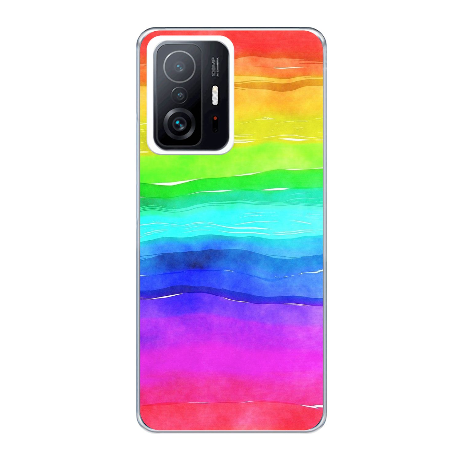 Xiaomi, 11T Backcover, Pro, KÖNIG 11T Mi / Regenbogen Case, DESIGN