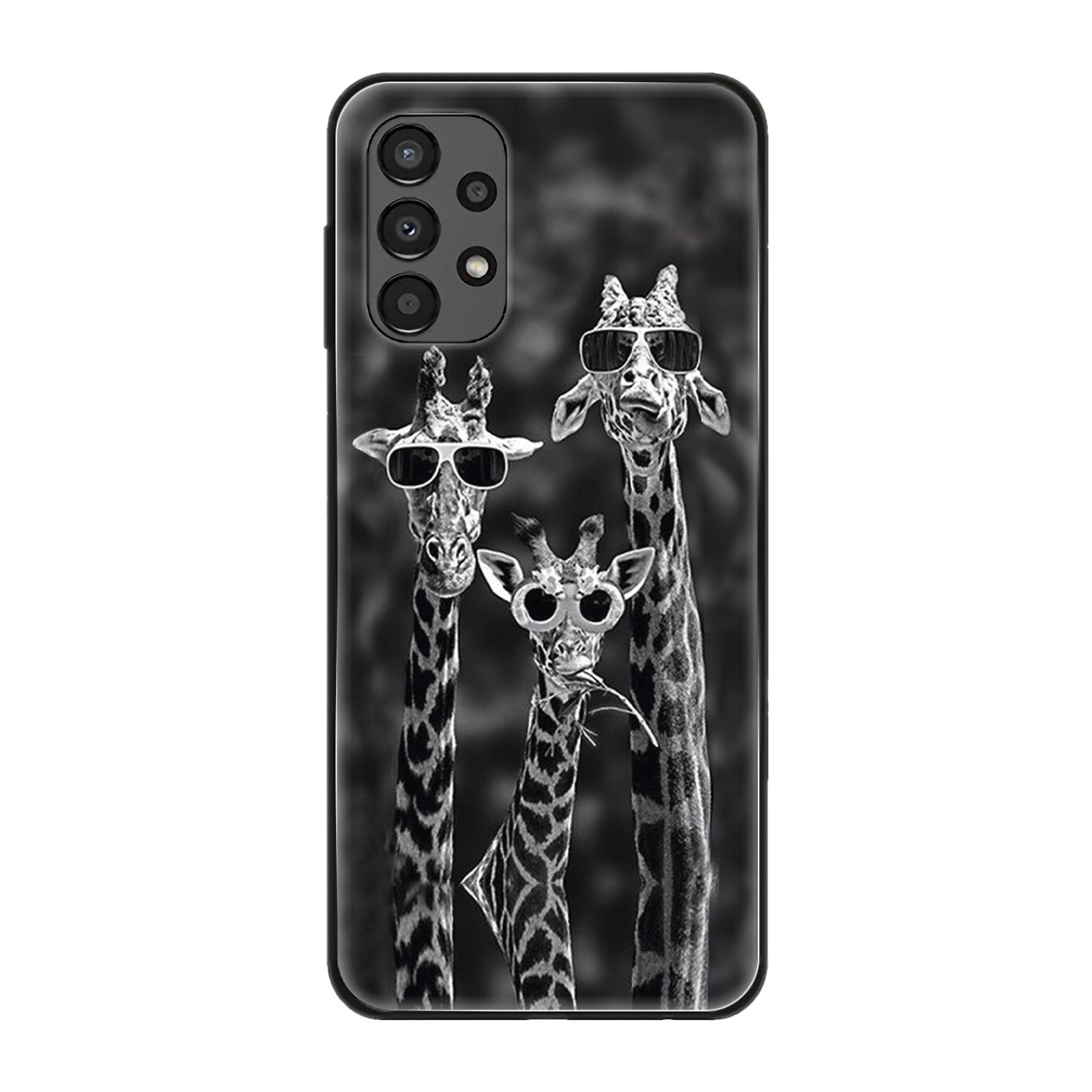 KÖNIG DESIGN Case, Backcover, Samsung, A13 Giraffen 4G, 3 Galaxy