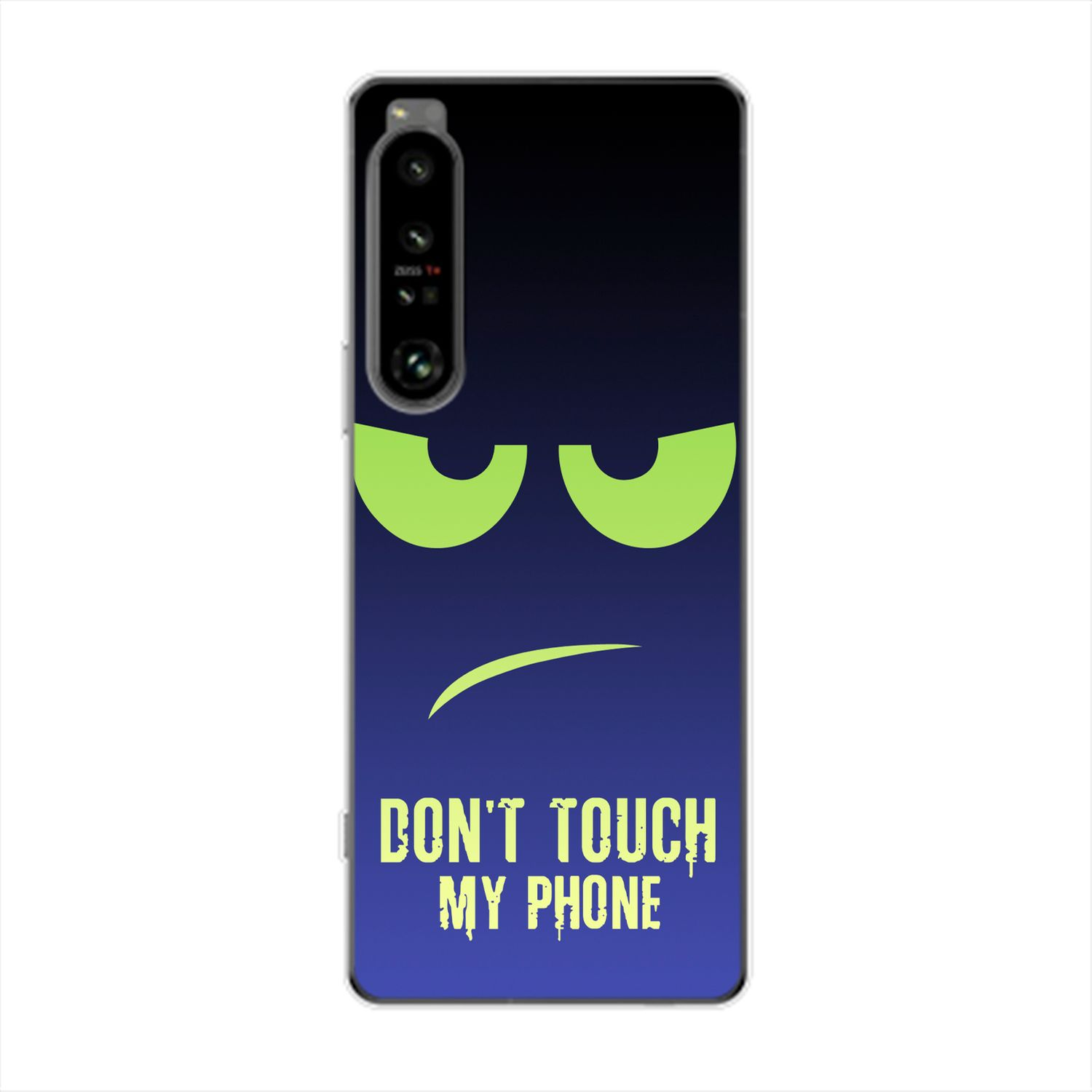 KÖNIG DESIGN Case, Grün Blau Touch Phone My Xperia Dont Backcover, 1 Sony, IV