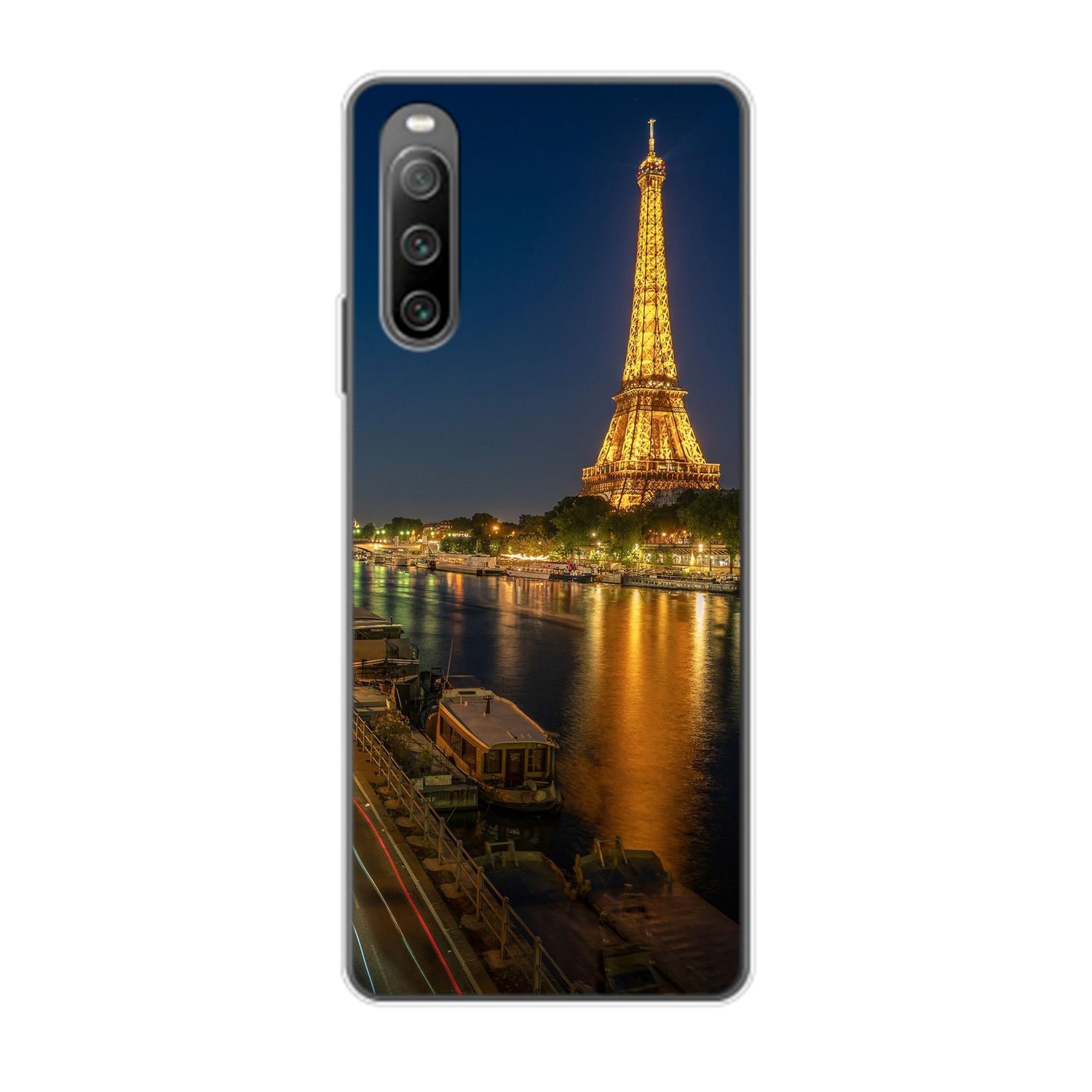 Xperia Eifelturm Sony, Case, 10 DESIGN KÖNIG IV, Backcover,