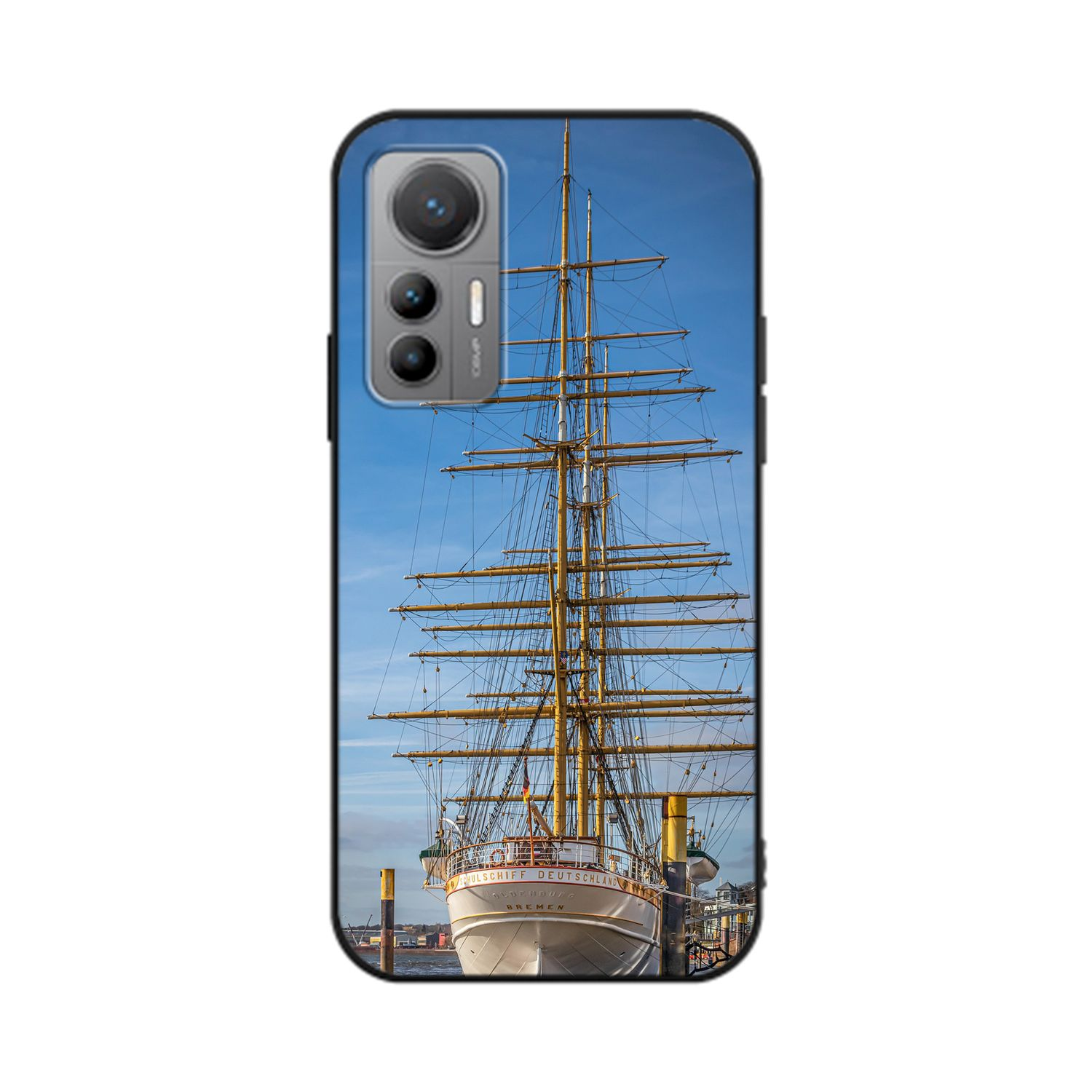 KÖNIG Segelboot Xiaomi, DESIGN Case, Backcover, 12 Lite,