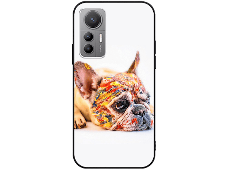 KÖNIG DESIGN Case, Xiaomi, 12 Bunt Bulldogge Backcover, Lite