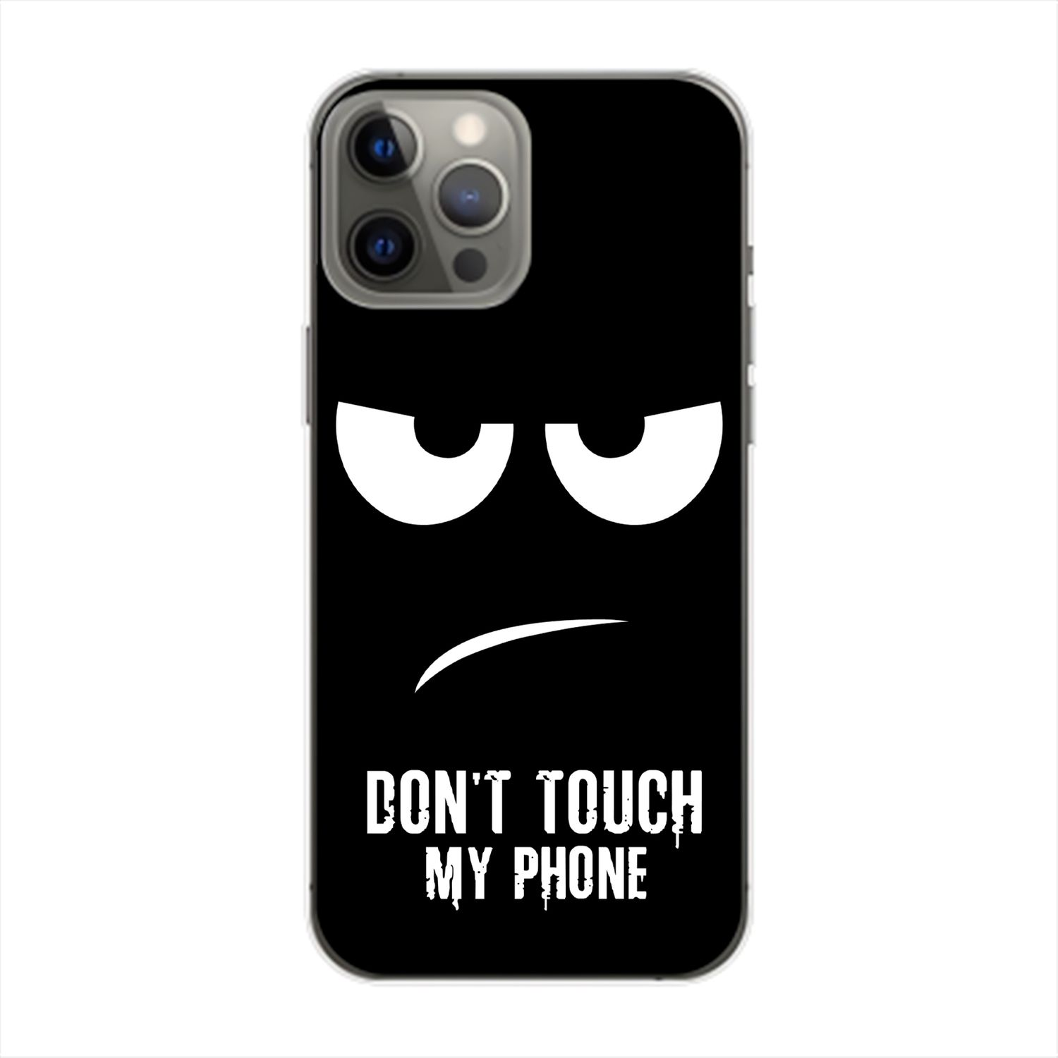 iPhone Pro Backcover, Max, Dont KÖNIG Phone 14 My Apple, Touch Schwarz DESIGN Case,