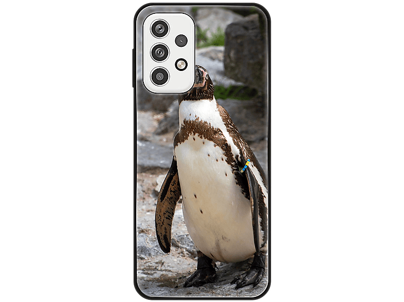 DESIGN Backcover, A23, Samsung, Case, Galaxy Pinguin KÖNIG