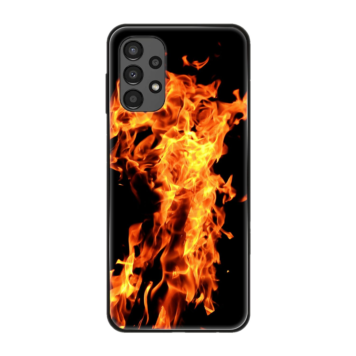 KÖNIG DESIGN Case, Backcover, Samsung, Feuer Galaxy A13 4G